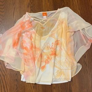 Hearts of Palm Top light Coral Sz 2x